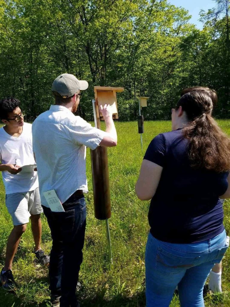 Students Collect Data for Cornell Lab of Ornithology Hudson City