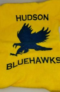 Hudson Bluehawks rally towel
