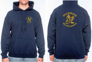 Hudson Bluehawks hoodie