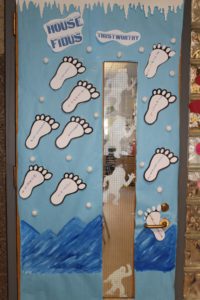 decorated classroom door