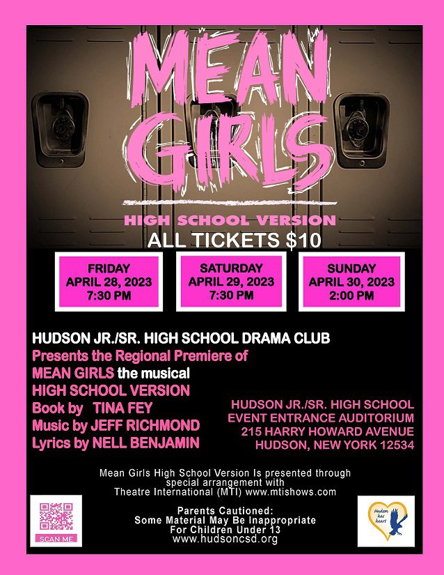 Mean Girls High School Version The Musical Hudson City School what-are-the-grades-in-high-school-9th-to-12th