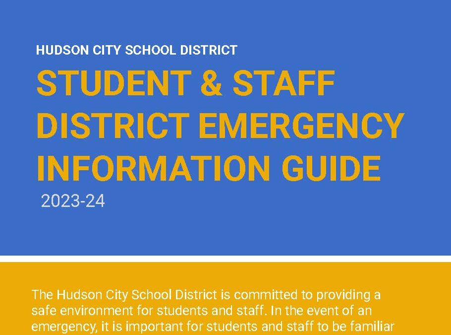 2023-24 Student & Staff District Emergency Information Guide
