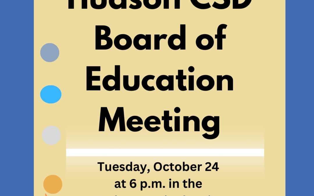 Board of Education Meeting 10/24/23