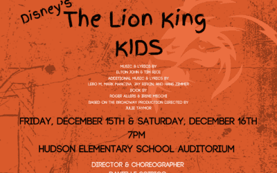 MCSES Drama Club Musical: Disney’s “The Lion King Kids”