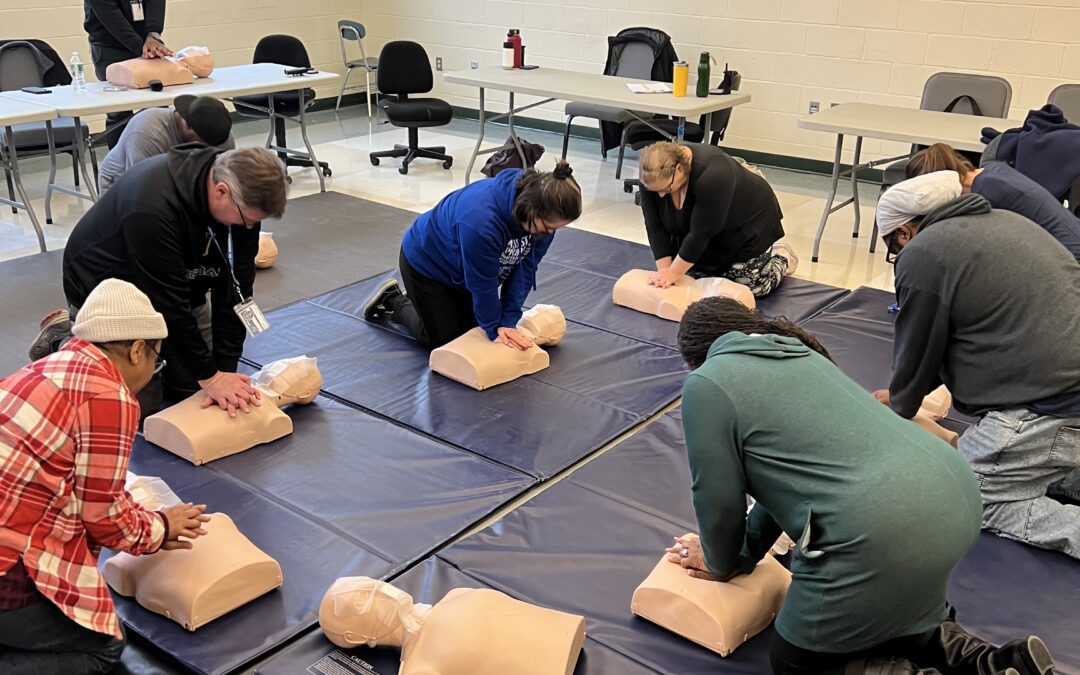 HCSD Faculty and Staff Receive AED/CPR/NARCAN Training