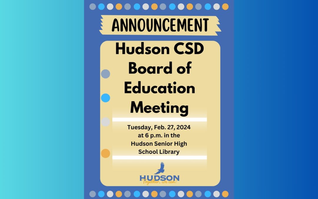 HCSD Board of Education Meeting Feb. 27, 2024