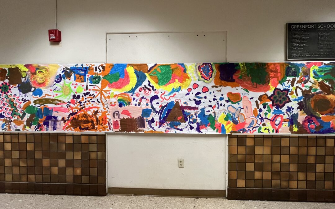 Pre-K Students Collaborate on Art Mural at MCSES