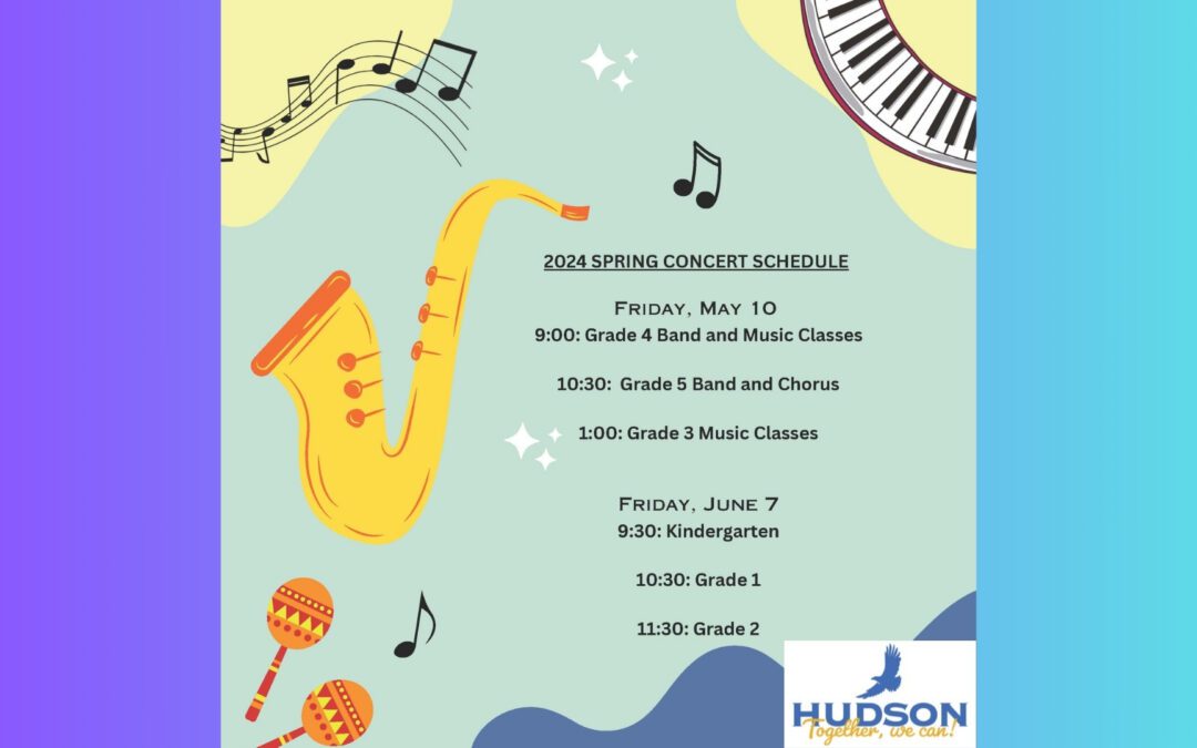 MCSES Spring Concerts Schedule – Save the Dates!