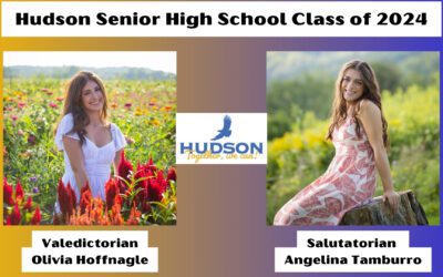 Hudson SHS Announces Class of 2024 Valedictorian and Salutatorian