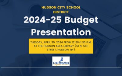 2024-25 Hudson City School District Updated Budget Presentation