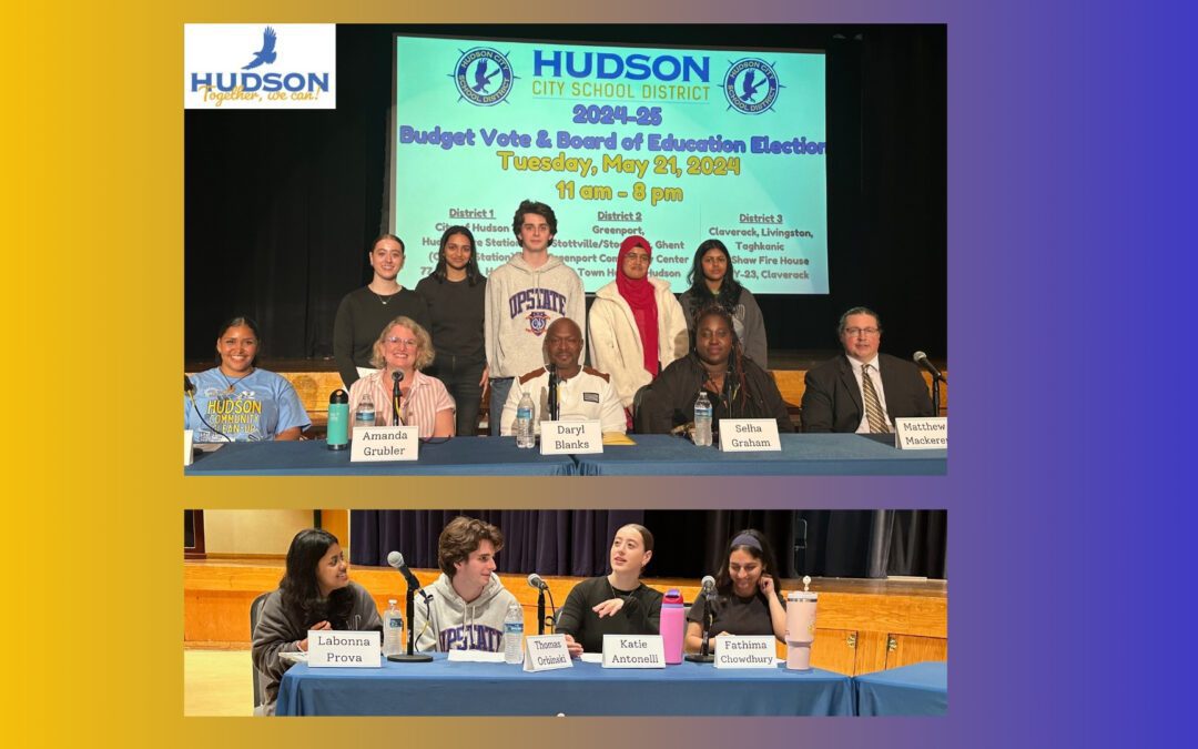 Hudson SHS Student Council’s “Meet the Candidates” Night