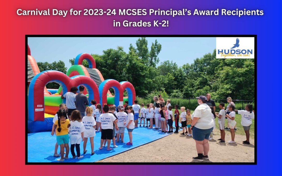 MCSES K-2 Principal’s Award Recipients Enjoy Carnival Day