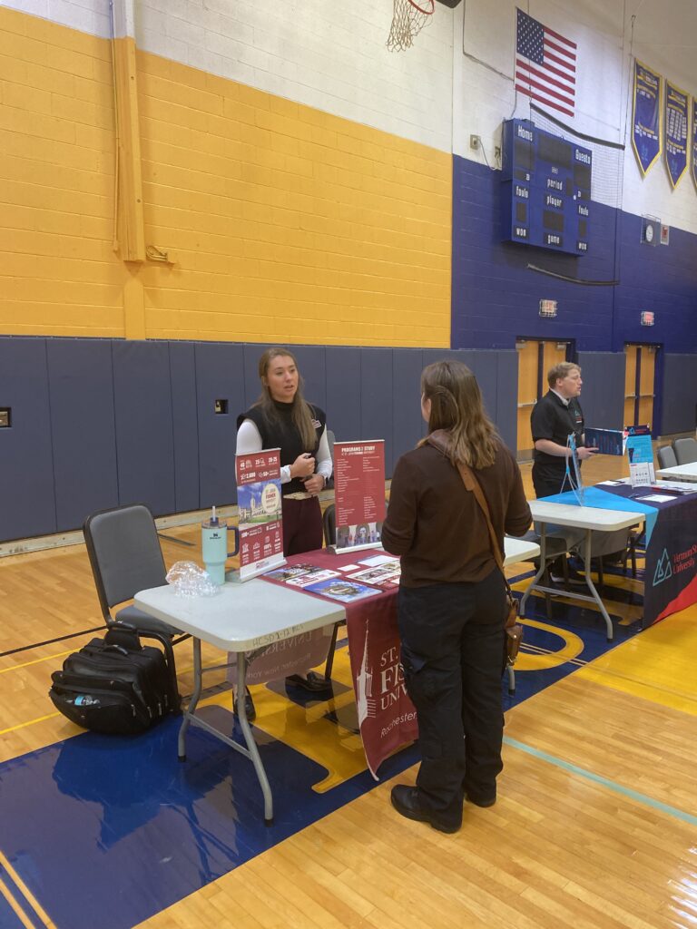 Hudson Senior High's 2024 College Caravan Hudson City School District