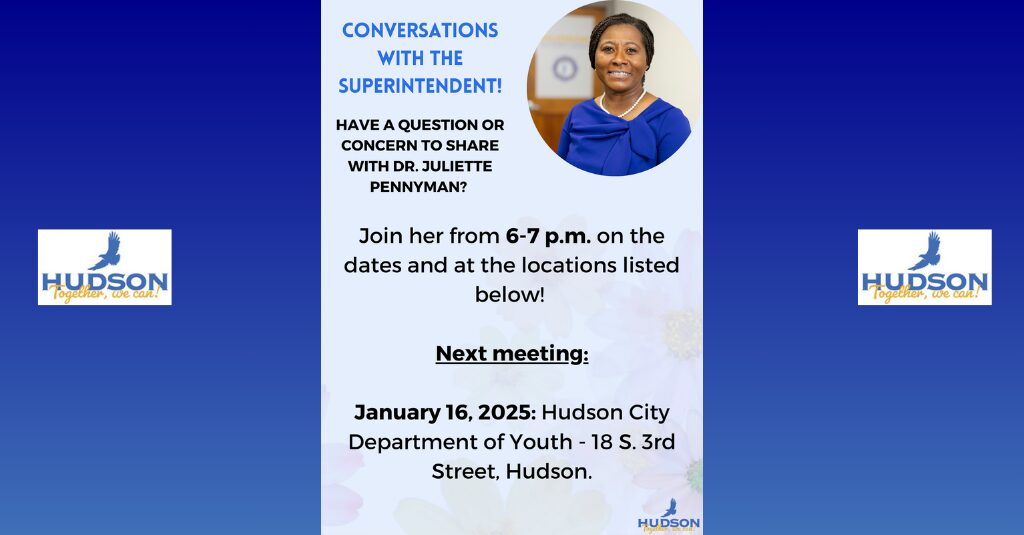 Conversations with the Superintendent | January 16, 2025