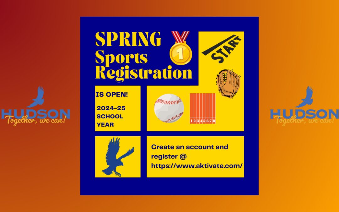 Spring Sports Registration is Open
