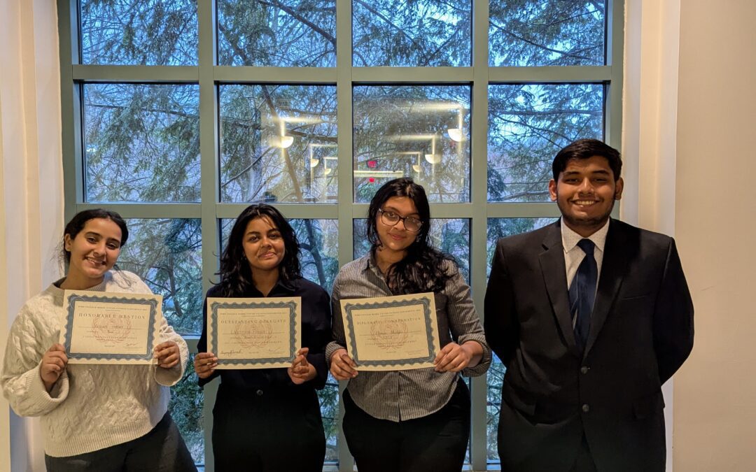 Hudson’s Model UN Team Competed at the Bard Model UN Conference