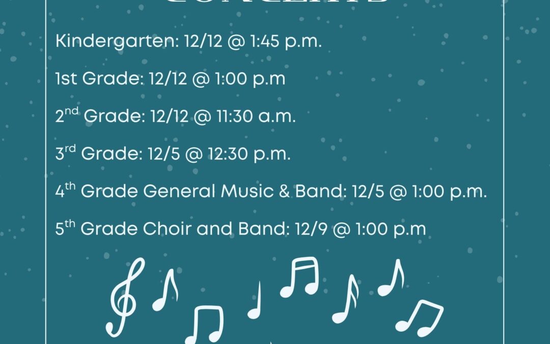 Montgomery C. Smith Elementary School to Host Annual Winter Concerts