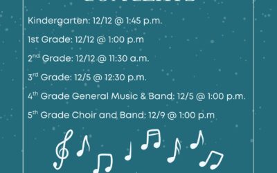 Montgomery C. Smith Elementary School to Host Annual Winter Concerts