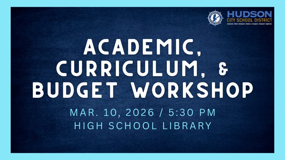 Academic, Curriculum, and Budget Workshop