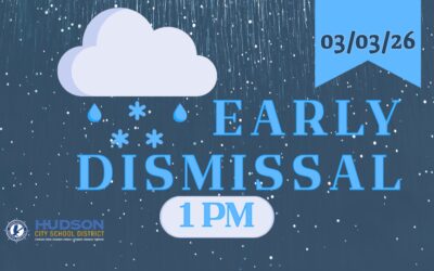 Early Dismissal – Tues, March 3, 2026