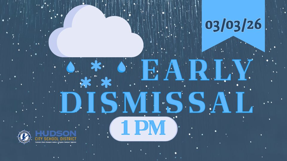 Early Dismissal – Tues, March 3, 2026