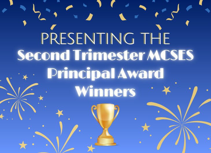 Second Trimester MCSES Principal Awards 2025-26