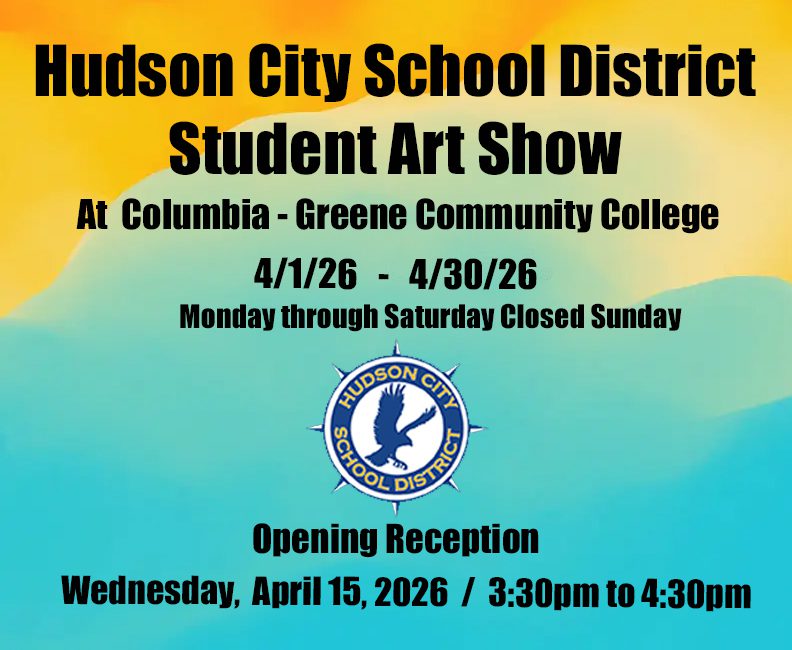 HCSD Student Art Show - 4/1-4/30