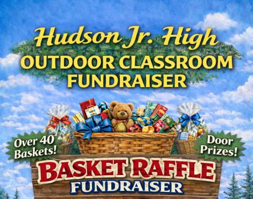 Hudson Jr. High hosts Basket Raffle Fundraiser