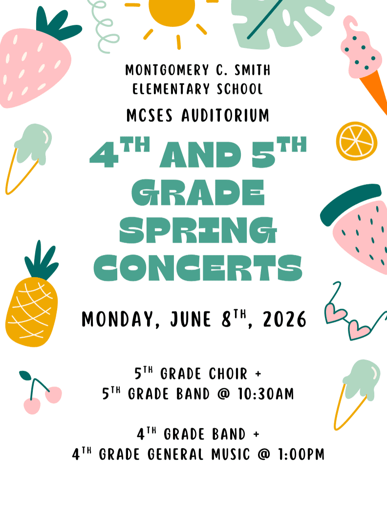 Spring Concert grades 4 and 5