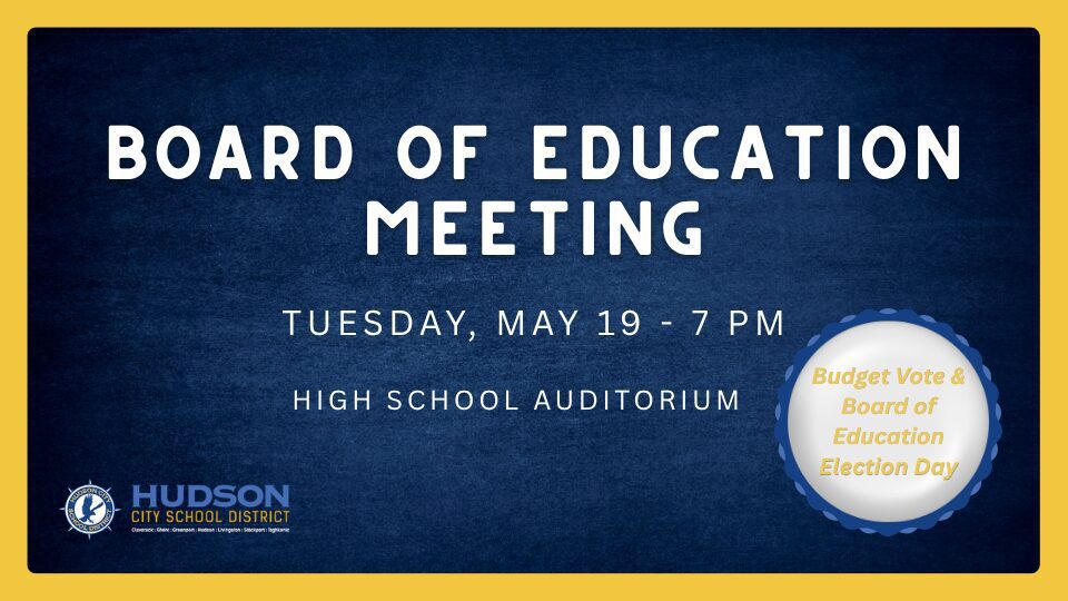 Board of Education Meeting – 05/19
