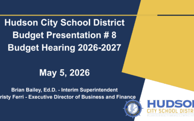 Budget Hearing May 5 – Presentation and Video