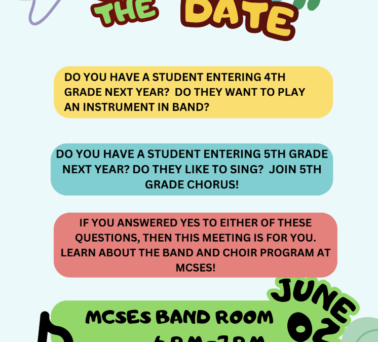 Learn about the Band and Choir Program – MCSES