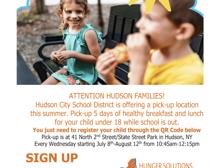 Register your child for Free Summer Meals