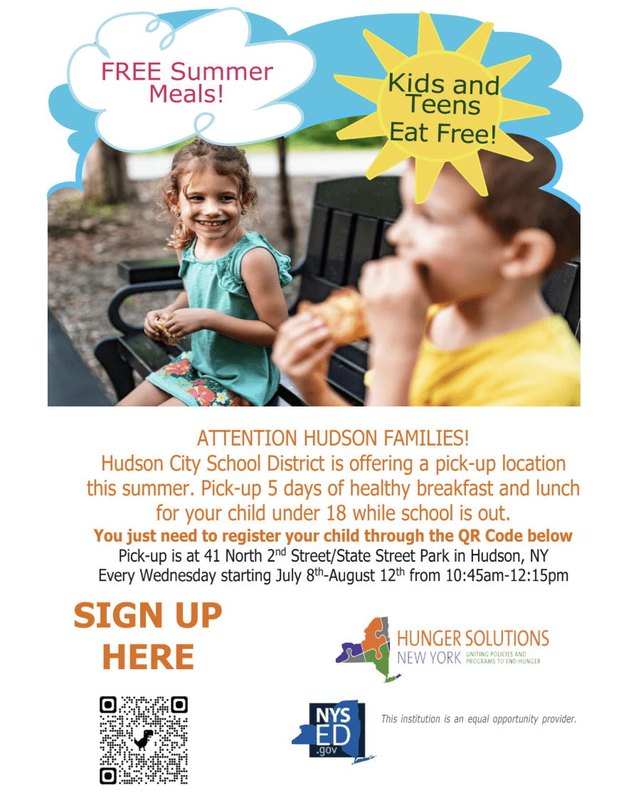 Free Summer Meals - Flyer